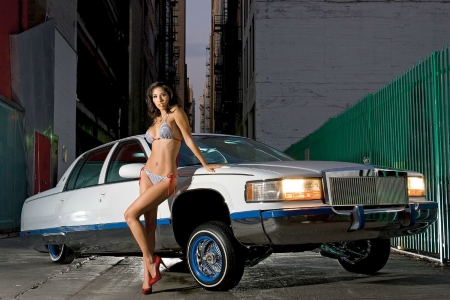 Cadillac Lowrider - GM, Sexy, White, Model