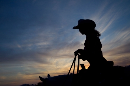 Rodeo Queen - women, style, fun, girls, skylines, models, silhouette, female, fashion, cowgirls, hats, western