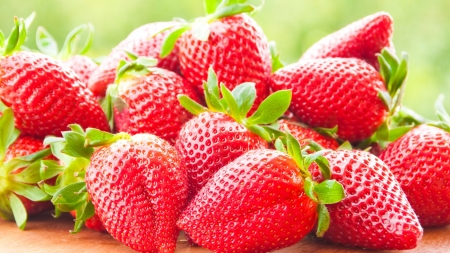 Strawberries - fresh, sweet, berries, fruits