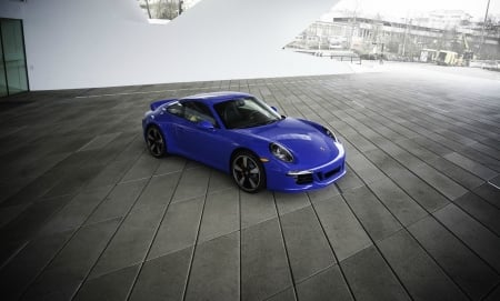 2015-Porsche-911-GTS-Club-Coupe - gts, sports car, 2015, blue