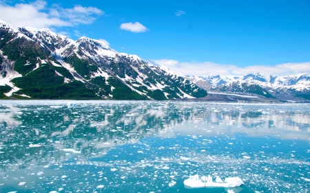 Alaska Snow Mountains - nature, snow, alaska, 2015, mountains