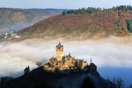 Reichsburg Castle, Germany - germany, architecture, castle, medieval