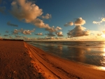 Rusty Sand at Sunrise