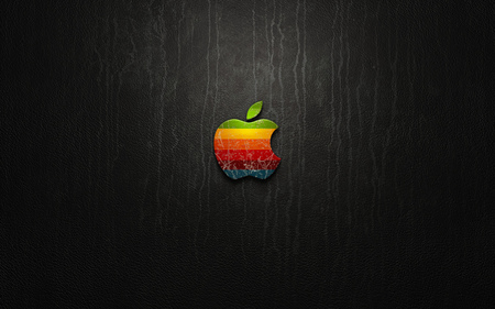 apple - abstract, black