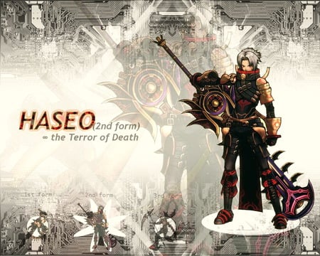 Haseo - sword, man, cool