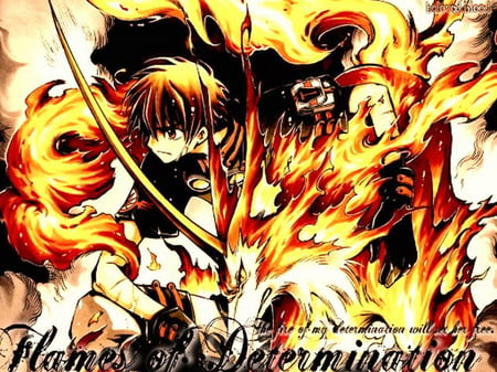 Syaoran Fire - man, cool, fire