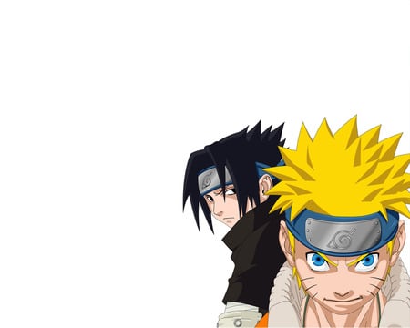 naruto and sasuke - anime, naruto