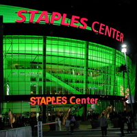 Los Angeles- Staples Center (Green Lighting)