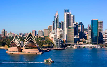 Sydney - city, windows7theme, australia, sydney