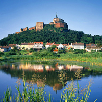 Austrian hill with a castle