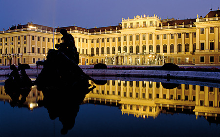 Schoenbrunn Palace - windows7theme, austria, wieden, palace