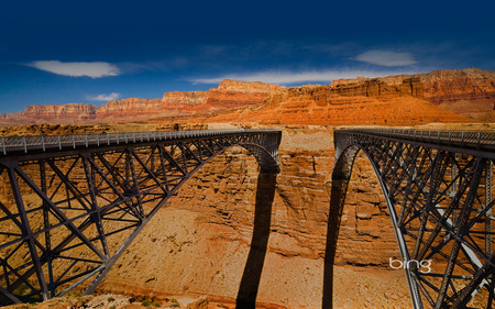 The best of the best of Bing - Navajo Bridge - windows7theme, bing, bridge, navajo