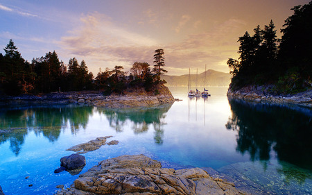 Canada - Lake - windows7theme, lake, canada