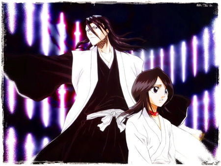 Byakuya and Rukia - strong, powerful