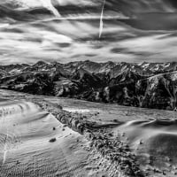 ski slopes in kitzbuhel austria hdr