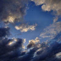 Blue Sky and Clouds