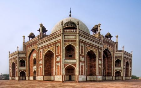 stonework of the mughals humayuns tomb - temple, domes, tomb, stonework