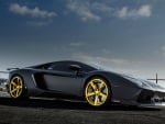 Chris-Browns-Matte-Black-Lamborghini-Aventador