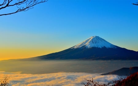 Mountain Fuji - Mountain, Fuji, 2015, nature