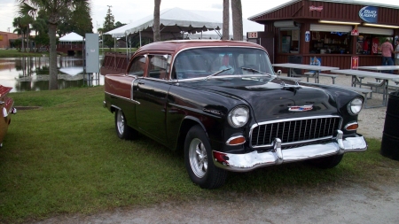 55-56 Chevy - classic, belair, bowtie, gm