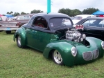 Ford Willys With Blown Chevy Engine