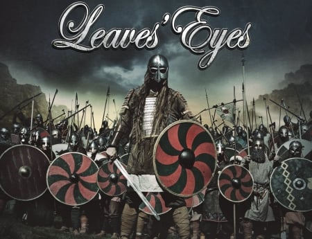 Leaves Eyes - King of Kings - Helmet, Rock, Music, Warrior, Logo, Shiled, Metal, Band, Viking, Album, Leaves, King, Leaves Eyes, Eyes, Spear, Heavy, Sword