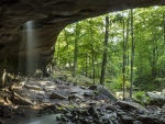 Glory Hole Waterfall, Arkansas