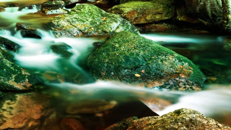 Stream - stream, stone, water, river