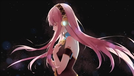 Megurine Luka - pink hair, anime, vocaloid, megurine luka