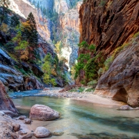 Virgin River, Zion National Park, Utah