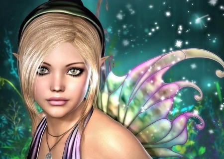 Sweet Fairy - Fantasy, Art, Fairy, sweet