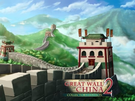 Building the Great Wall of China 2 - cool, video game, time management, fun, puzzle