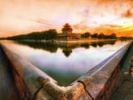 corner at the forbidden city hdr