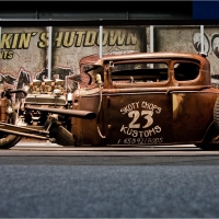 vintage hot rod