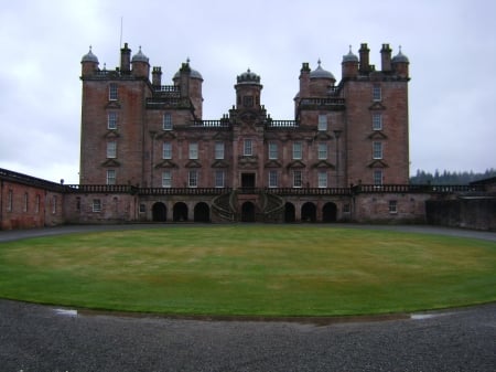 Drumlarig castle scotland - drumlarig, scotland, old, castle