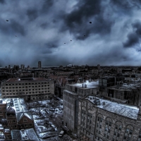 the grey city hdr