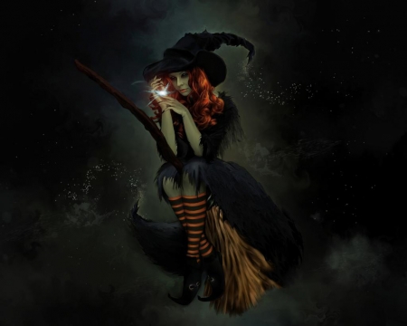 Witchy - women, cute, halloween, Witchy, sweet