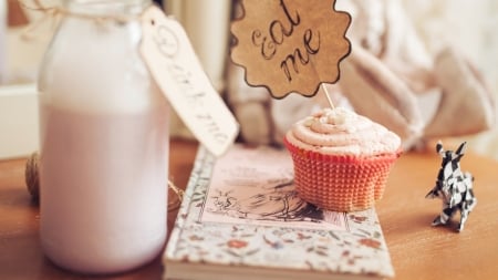 * - dessert, book, cupcake, photography, sweet, bottle