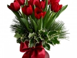 Red Tulips Bouquet