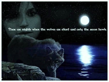 'Wolf wisdom'..... - words, spirit, dark, wolves