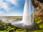 waterfall in Iceland