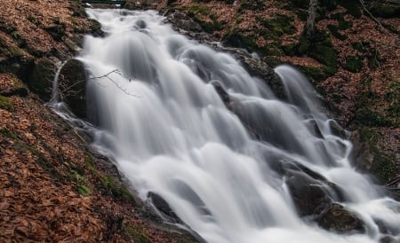 Waterfall - waterfall, amazingm, nature, water