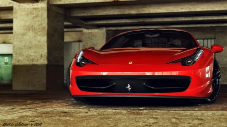 Ferrari 48 Italia F - Ferrari, beautiful, photography, automobile, photo, wide screen, car, Italy, auto