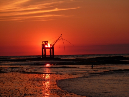 Gorgeous Sunset - nature, sunset, sea, reflection