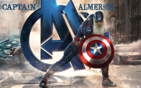 Captain Almerica - entertainment, technology, funny, people