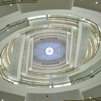 up view in the mall