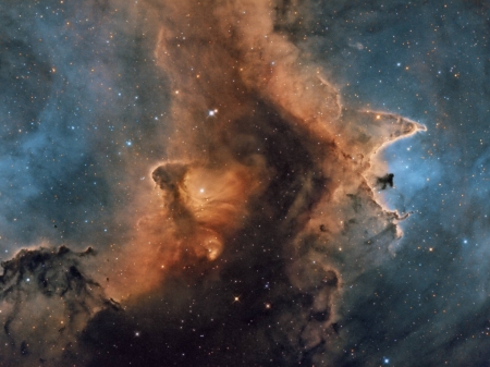 IC 1871 Inside the Soul Nebula - space, cool, fun, stars, galaxies