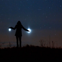 Jupiter and Venus from Earth