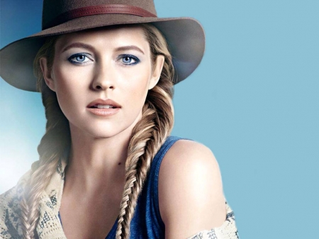 Teresa Palmer - actress, hat, teresa, palmer, wallpaper, model, face, teresa palmer, closeup, beautiful, 2015