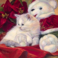 Christmas Kitten